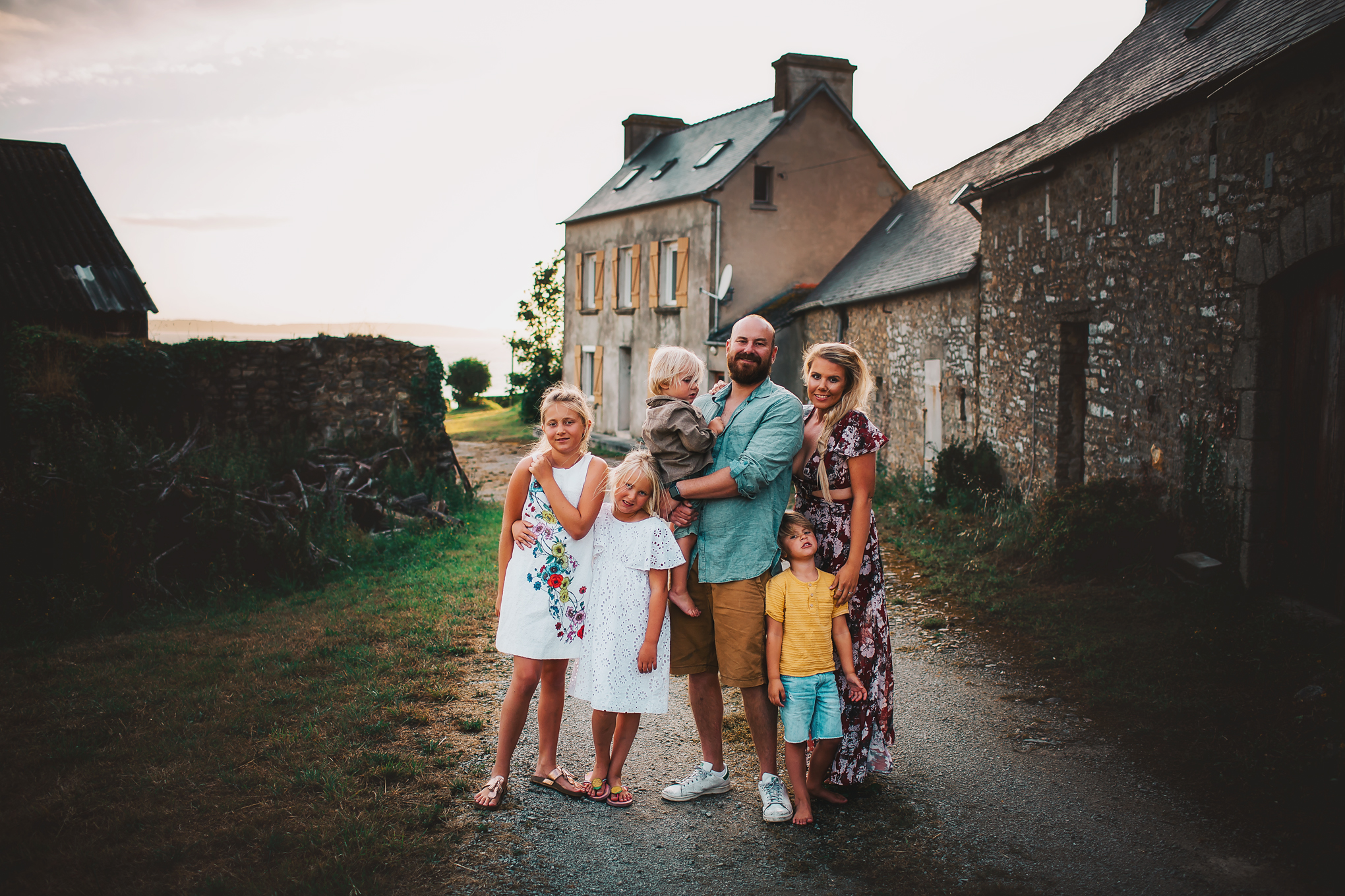 family vacation photography Bretagne France